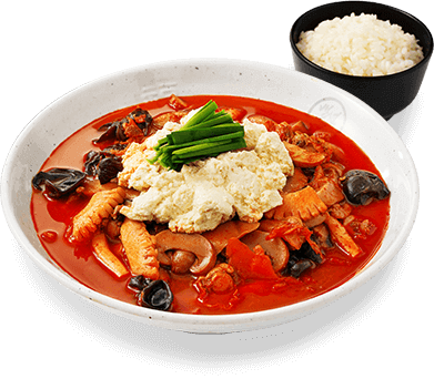 순두부짬뽕밥